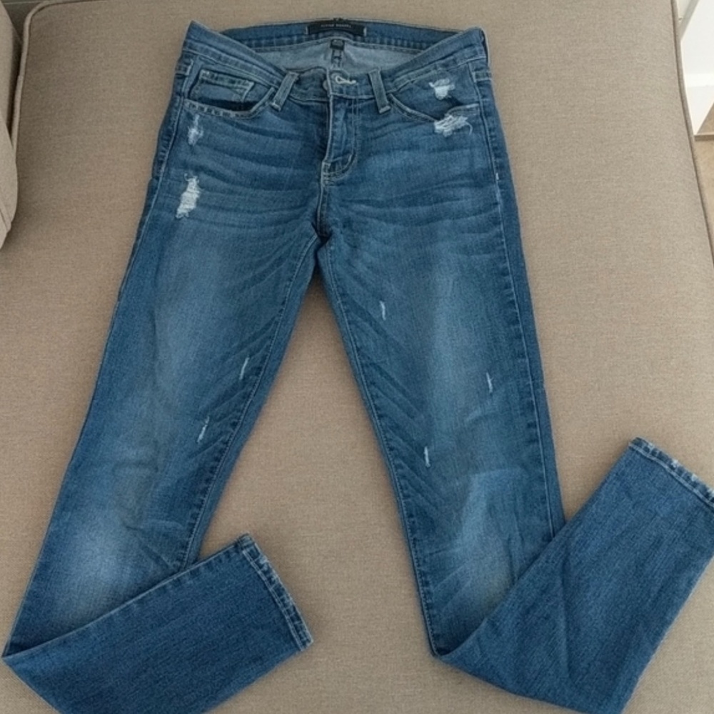 Flying Monkey Skinny Jeans light destruction